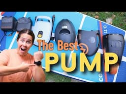 Paddle Board Pump:  Comparing 6 Battery Powered iSUP Pumps