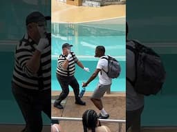 Slow motion 😂 Tom the mime SeaWorld #seaworldmime #funny #viralvideo #comedy #viralshorts