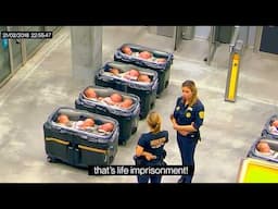 That Was Really Filmed On CCTV Camera