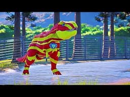 Jurassic World Evolution : Ironman Tyrannosaurus Rex Vs Stegosaurus Gen 2, Spinosaurus, Mosasaurus