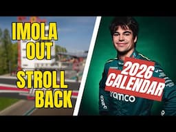 Imola OUT, Madrid IN & Stroll BACK: What F1’s 2026 Shake-Up Means