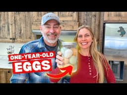 The TRUTH About Water Glassed EGGS | How to Preserve Eggs for LONG-TERM Storage