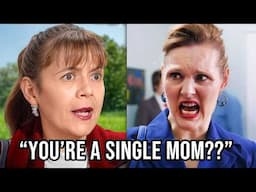 Single Mom SHAMED By Rich Mom