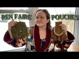 Making Belt Pouches for Ren Fair Adventures