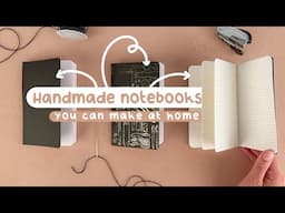 3 easy ways to make notebooks at home in less than 5 minutes