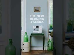 The new BERNINA 3 Series sewing machines – for modern DIY enthusiasts  #sewing #diy