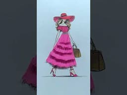 Dress Design With Paper #dressdesign #artandcraft #oddlysatisfying