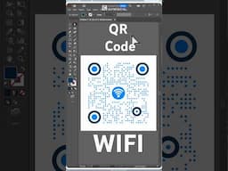 How to generate QR code for Wi-Fi #design #qrcodedesign #adobeillustrator #qrcodemaker