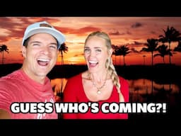 WE'RE SO EXCITED! 🎉 GUESS WHO IS COMING?! ✈️