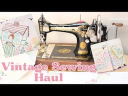Vintage haul and sewing plans