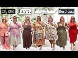 FAYT, City Chic, Best & Less, Forever New Curve - HUGE plus size try on