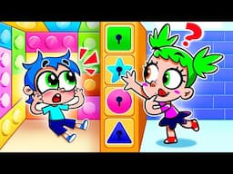 My Friend Is Trapped Song || Escape Room Song || Kids Songs by Chaka Kids Karaoke