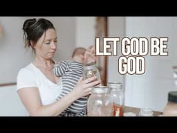 Be still, Christian mother, God is working it out for you