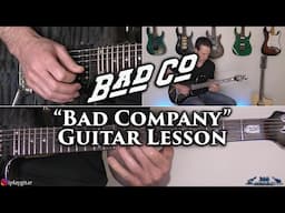 Bad Company - Bad Company Guitar Lesson