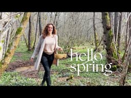 Spring gardening and cooking with wild garlic