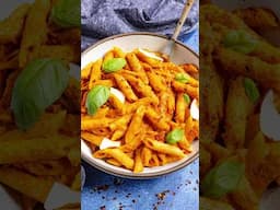 Roasted Red Pepper Pasta - Creamy, Dreamy, Addictive