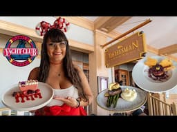 Yachtsman Steakhouse NEW MENU UPDATE 🛳️ Disney World Yacht Club resort food review 2025