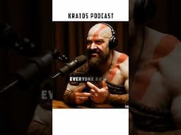 Kratos podcast on Oneshot gaming studio #shorts #gaming #kratos