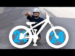MONTEI UMA BIKE PERIFA ARO 24