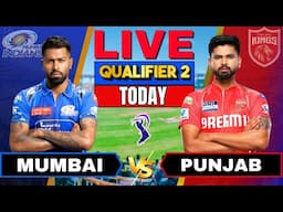 LIVE IPL : MI vs PBKS Qualifier 2, Live Cricket Match Score & Commentary | Mumbai vs Punjab Live