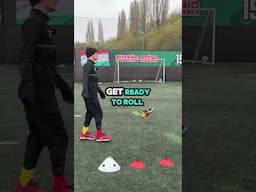 Why kids miss 1st time shots… #football #footballdrills #soccer #footballpassing