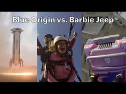 Blue Origin vs "GoGirl" Jennifer Murphy's Barbie Jeep