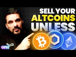 क्या यह ALTCOINS से निकलने का TIME है? ATOM, LINK, BCH, LTC, MKR, LDO, DOT, JUP, ADA, POL, FIL |