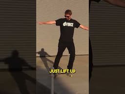 How to ollie a DROP skate support!  #skateboarding #skateboardvibes #skateboard