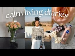calm living diaries | being a homebody, church day, being with friends, basketball game💌