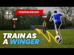 Improve as a Winger | Position-Specific Training Session | Exercises & Techniques | #Beestera