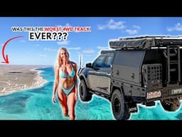 I REGRETTED EVERYTHING… UNTIL I SAW THIS! ⚠️🛻💦 | Exmouth to Coral Bay 4x4 Track