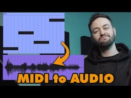 Convert MIDI to Audio in Ableton Live 12 (Quick Tutorial)