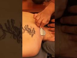 Tense Shoulder Gua Sha  #asmr  #massage