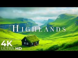 Highlands 4K • Scenic Nature Relaxation Film with Peaceful Music | 4K Ultra HD