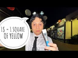 1$ = 1 SQUARE OF YELLOW PAINT ON ME