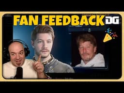 FAN FEEDBACK 🎉 on DG360