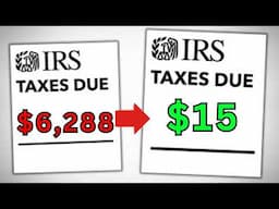 15 Ways to pay Less in TAXES | HOW to PAY LESS TAXES