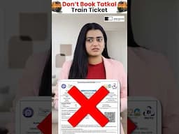 IRCTC July Rules Will Shock You! 🏖️❌#shorts #tatkalticket