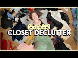 decluttering my closet & getting rid of clothes i've had for 10+ years...