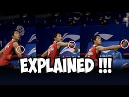 Taufik Hidayat backhand smash | Learn Mr backhand technique