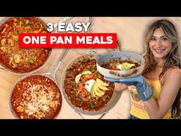 3 Easy High Protein One Pan Meal Prep Ideas! Low Carb + Keto