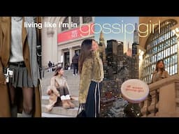 LIVING LIKE IM IN GOSSIP GIRL | upper east side,  hotel empire staycation, grand central etc!