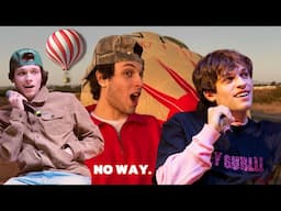 Matt went on a hot air balloon ride | SPT Branson
