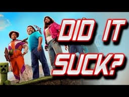 MINECRAFT MOVIE REVIEW | Did It Suck? | Let's Talk Episode 95
