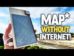 Offline MAP, GPS Tracker with E-Paper Display | Raspberry Pi Zero 2 W Portable Map Project