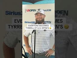 The mental playing field is leveled at the U.S. Open 🤣 #USOpen #golf #LIVGolf