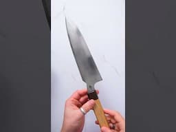 Congo Meets Japan in This Unique Honyaki Gyuto #kitchentools #handmade