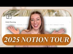Inside my ENTIRE 2025 Notion Setup