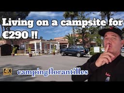 Cheap living on Campsites in Spain 🏕️ florantilles Torrevieja Spain 🇪🇸