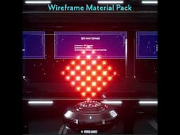 Wireframe Material Pack – Visualize the Code Beneath #shorts